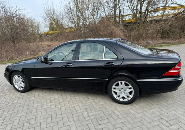 Mercedes-Benz Klasa S cena 34900 przebieg: 162000, rok produkcji 2000 z Białystok małe 781